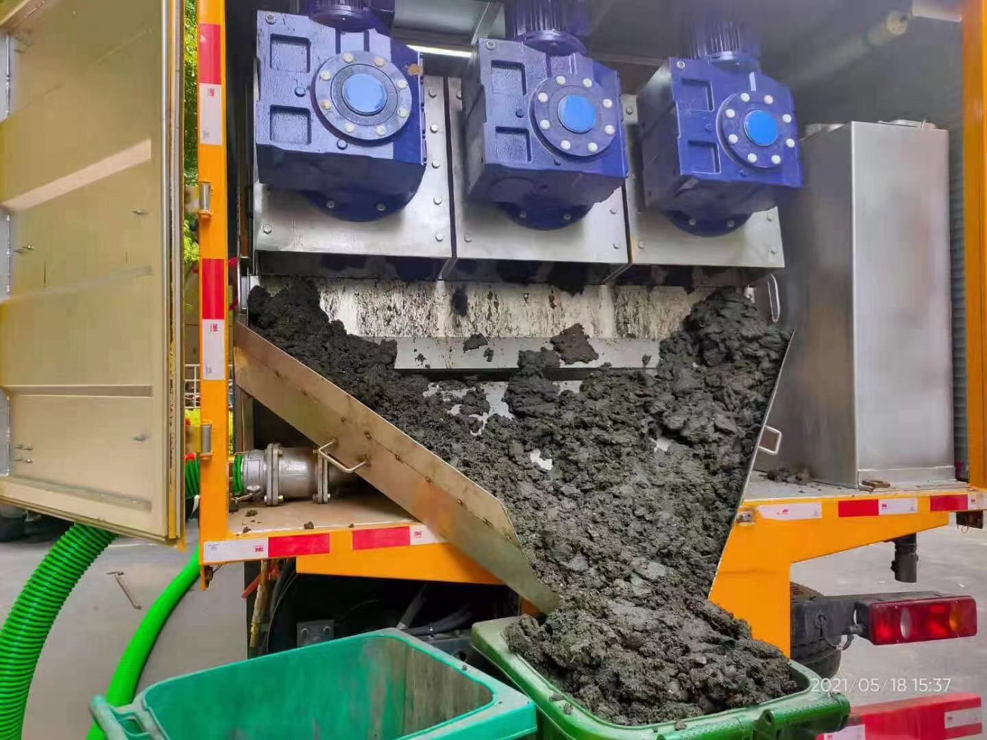 开平化粪池清掏城市维护站-泥浆净化干湿分离处理